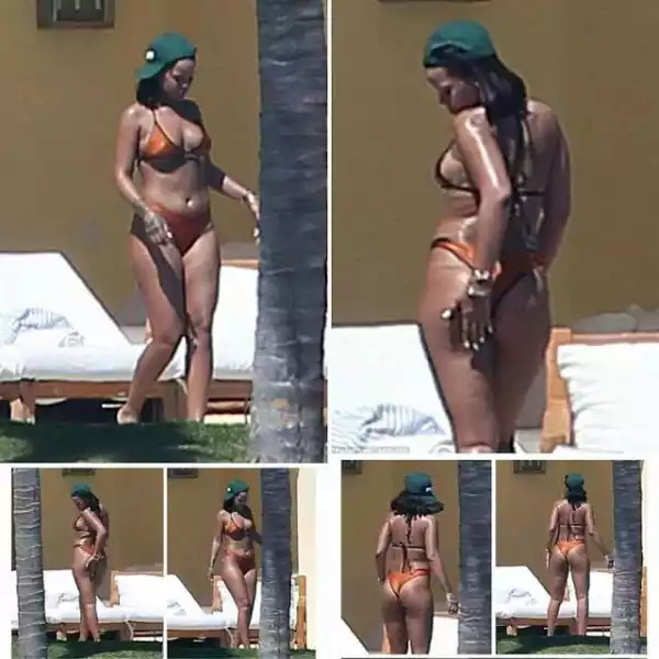 Rihanna’s Hot Bikini Body Though (!8+ Photo)